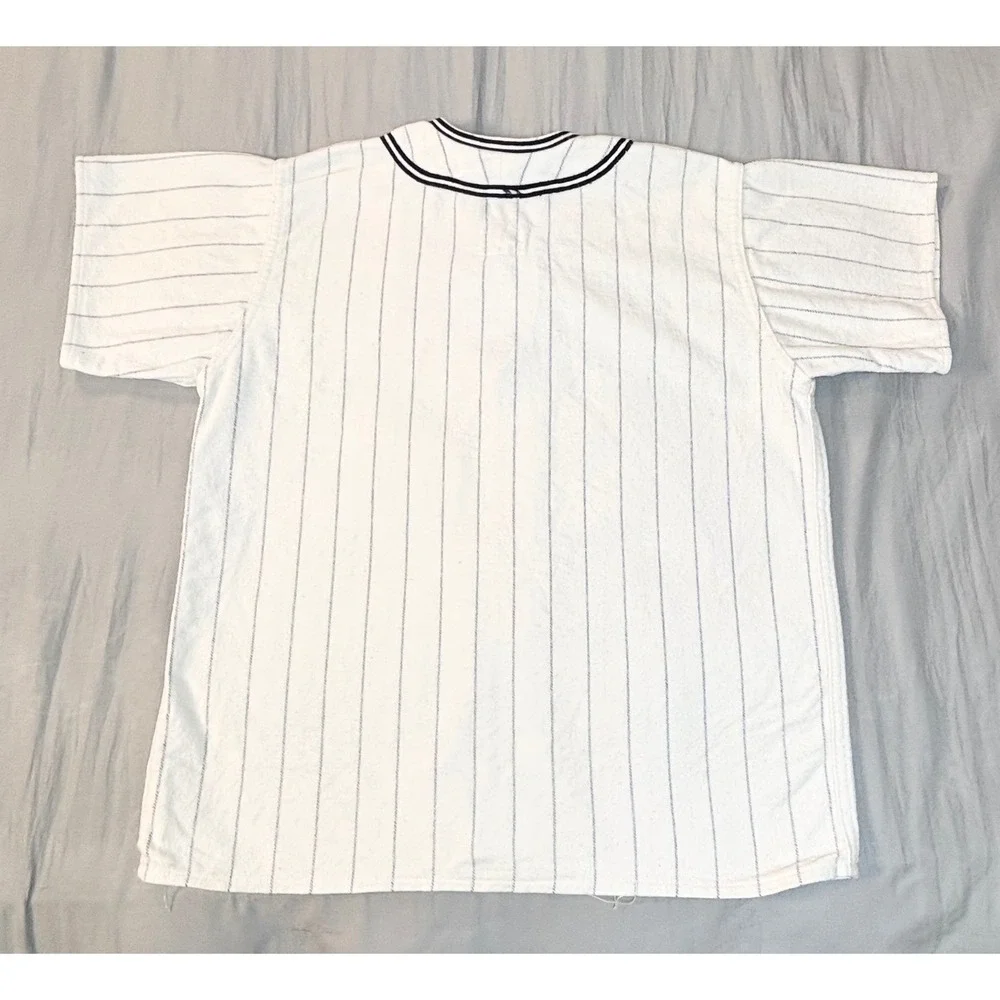 Vintage 1960s post New York Yankees baseball uniform youth large mlb pinstripes